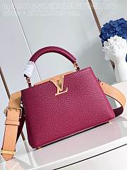 Louis Vuitton LV Capucines BB Arizona Red 27cm - 1