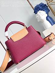 Louis Vuitton LV Capucines BB Arizona Red 27cm - 2