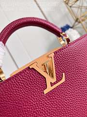 Louis Vuitton LV Capucines BB Arizona Red 27cm - 4