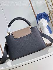 Louis Vuitton LV Capucines MM Grey Black 31.5cm - 6