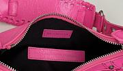 Balenciaga Le Cagole XS Shoulder Bag In Pink 26x16x10cm - 6