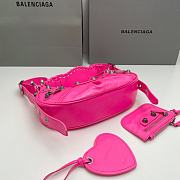 Balenciaga Le Cagole XS Shoulder Bag In Pink 26x16x10cm - 5