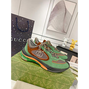 Gucci Run Herrensneakers Grünes