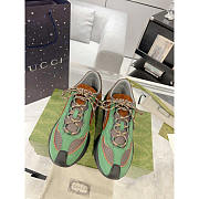 Gucci Run Herrensneakers Grünes - 4