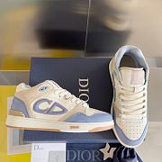 Dior B57 Mid-Top Sneaker Blue and Cream - 1