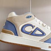 Dior B57 Mid-Top Sneaker Blue and Cream - 2