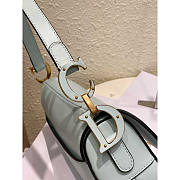 Dior Saddle Bag With Strap Placid Blue 25.5 x 20 x 6.5 cm - 5