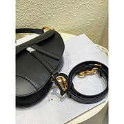 Dior Saddle Bag With Strap Black 25.5 x 20 x 6.5 cm - 2