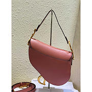 Dior Saddle Bag With Strap Pink 25.5 x 20 x 6.5 cm - 3