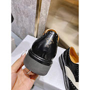 Dior Teddy-D Derby Shoe Black And White - 2