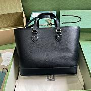 Gucci Ophidia GG Mini Tote Bag Black 31x25x13cm - 2