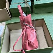 Gucci Blondie Mini Bucket Bag Pink 15x19x8cm - 5