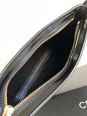 Celine Medium Croque Bag Black 23x15x5cm - 2