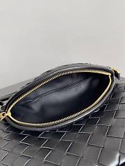 Bottega Veneta Small Bag Gemelli Black 24.5x7x19cm - 4