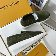 Louis Vuitton LV Pacific Suede Calf Leather Loafer Green - 3