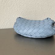 Bottega Veneta Jodie Mini Haze Blue Size 28 × 23 × 8 cm - 3