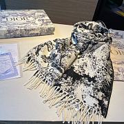 Dior Navy Blue Scarf - 4