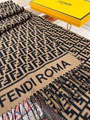 Fendi Brown Scaft 30x180cm - 2