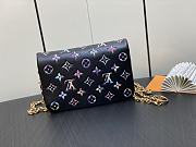 Louis Vuitton LV Pochette Coussin Navy Blue 20x14x8cm - 6