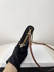 Celine Triomphe Canvas Chain Shoulder Bag 20.5×14×4cm - 3