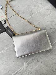 Dolce & Gabbana DG Girls Crossbody Silver Bag 21x4x15cm - 4