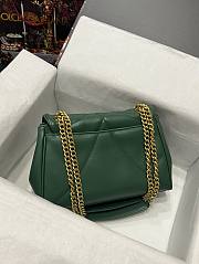 Dolce & Gabbana Devotion Shoulder Bag Green 26x18x8.5cm - 3