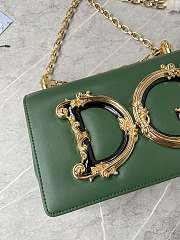 Dolce & Gabbana DG Girls Crossbody Green Bag 21x4x15cm - 4