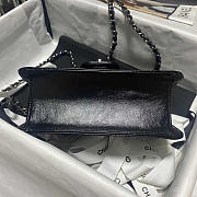 Chanel Flap Bag Lambskin Black with Black Hardware 19x14x6cm - 4