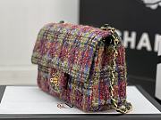 Chanel Small Flap Bag Tweed Fabric 20cm - 6