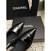 Chanel Slingbacks Patent Calfskin Black 6.5cm - 5