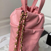 Chanel Large Backpack 22 Pink 51x40x9cm - 4