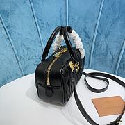 Miu Miu Arcadie Nappa Leather Black 22x10.5x7.5cm - 5