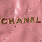 Chanel 22 Handbag Pink 30x45x8cm - 2