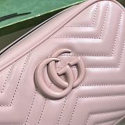 Gucci GG Marmont Small Shoulder Bag Light Pink 24x13x7cm - 2