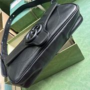 Gucci Aphrodite Small Shoulder Bag Black 27x14x5cm - 3