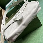 Gucci Aphrodite Small Shoulder Bag White 27x14x5cm - 5