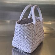 Bottega Veneta Mini Cabat Purple 20x15x12cm - 4