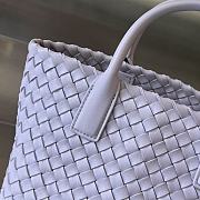 Bottega Veneta Mini Cabat Purple 20x15x12cm - 2