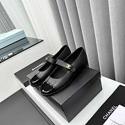 Chanel Mary Janes Calfskin Black - 2