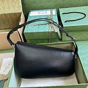 Gucci Horsebit 1955 Small Shoulder Bag Black 26.5cm - 2