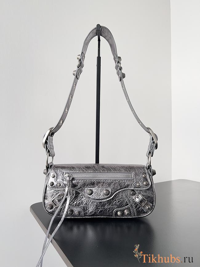 Balenciaga Le Cagole XS Sling Bag in Metallic 22.8x12.9x4cm - 1