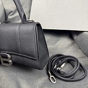 Balenciaga Hourglass Black Calfskin 19cm - 5