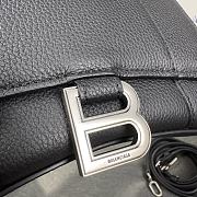 Balenciaga Hourglass Black Calfskin 19cm - 2