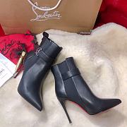 Christian Louboutin Black Chelsea Ankle Boots 10cm - 4