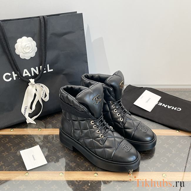 Chanel Black Boots 07 - 1