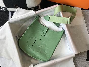 Hermes Evelyne Medium Green 29cm