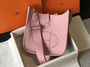 Hermes Evelyne Medium Pink 29cm - 1