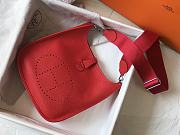 Hermes Evelyne Medium Red 29cm - 6