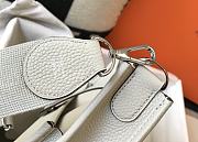 Hermes Evelyne Medium White 29cm - 6