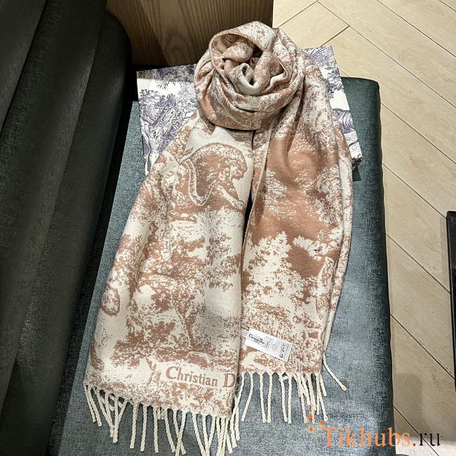 Dior Pink Scarf - 1